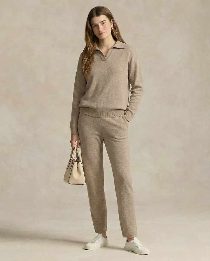 Harper Brooklyn | Polo Knit Set
