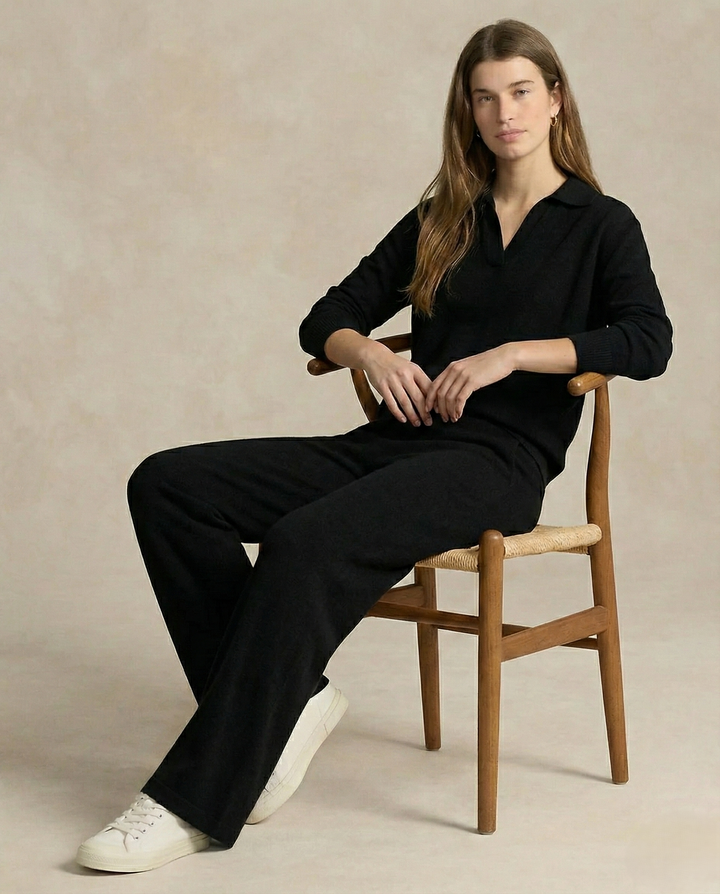 Harper Brooklyn | Polo Knit Set