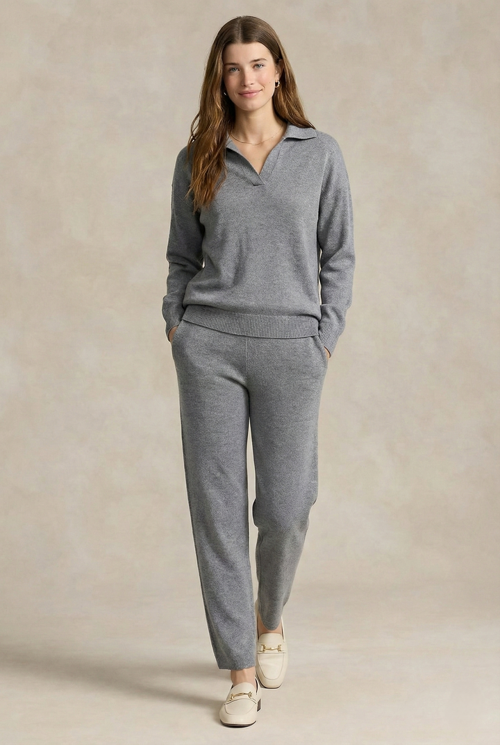Harper Brooklyn | Polo Knit Set