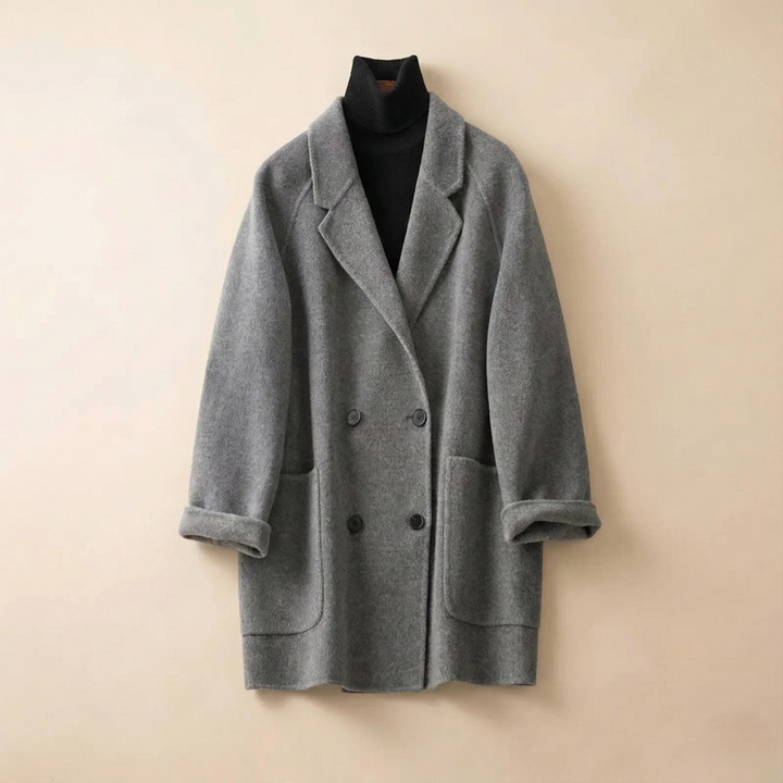 Harper Brooklyn | Wool Herringbone Coat