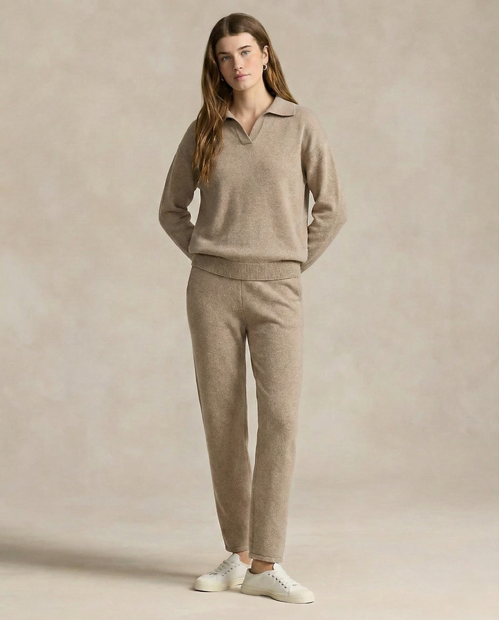 Harper Brooklyn | Polo Knit Set