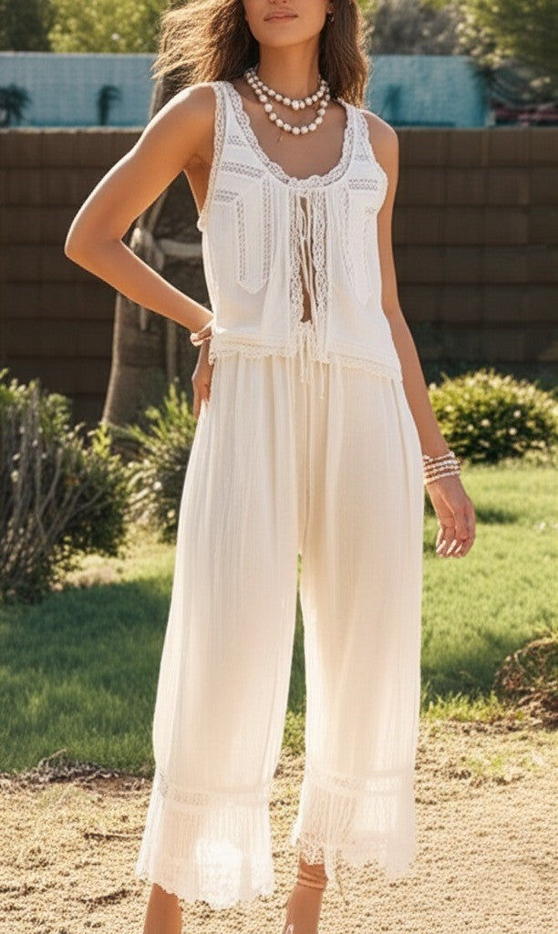Harper Brooklyn | Lace Two-Piece Set