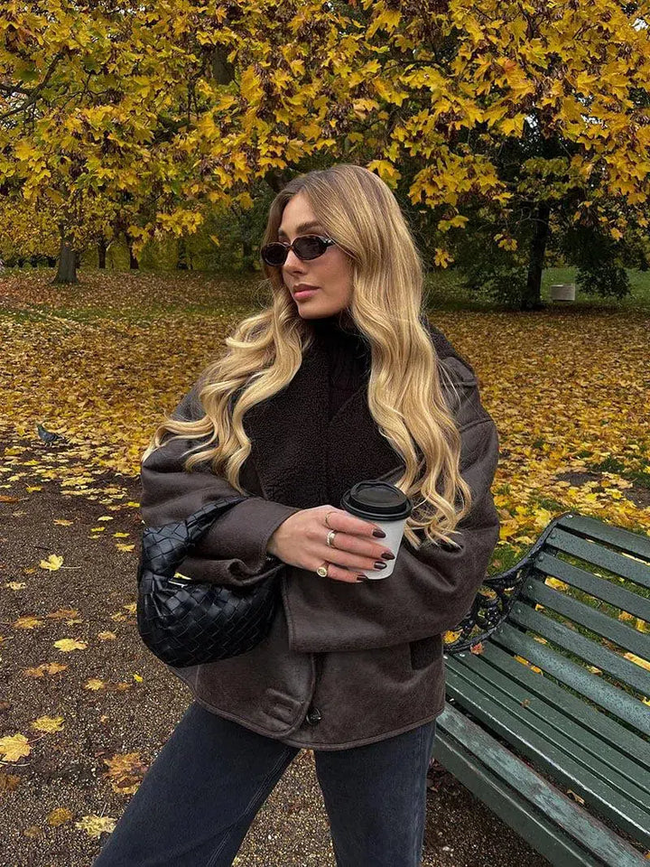 Harper Brooklyn | Classic Faux Leather Jacket