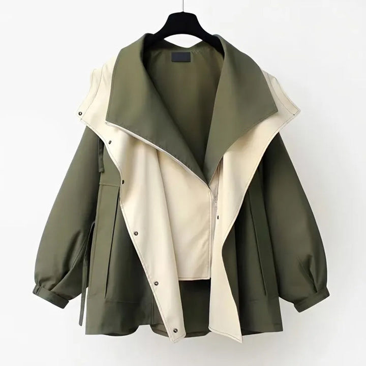 Harper Brooklyn | Women's Hooded Double Layer Jacket
