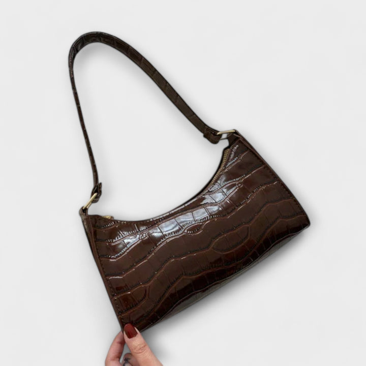 Harper Brooklyn | Shiny Leather Bag