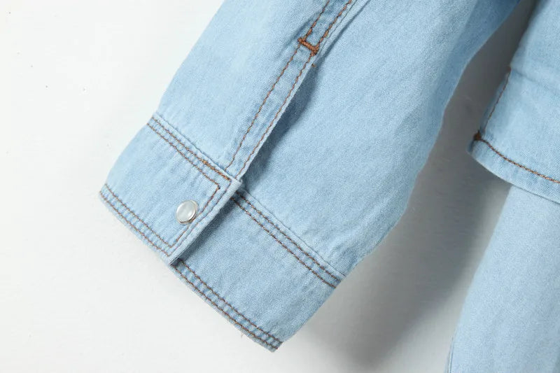 Harper Brooklyn | Denim Crop Top