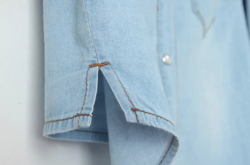 Harper Brooklyn | Denim Crop Top