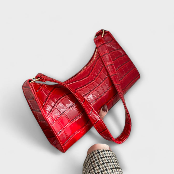 Harper Brooklyn | Shiny Leather Bag