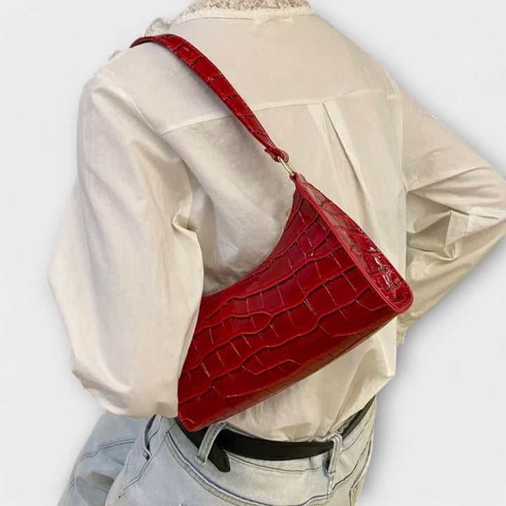 Harper Brooklyn | Shiny Leather Bag