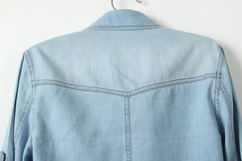 Harper Brooklyn | Denim Crop Top