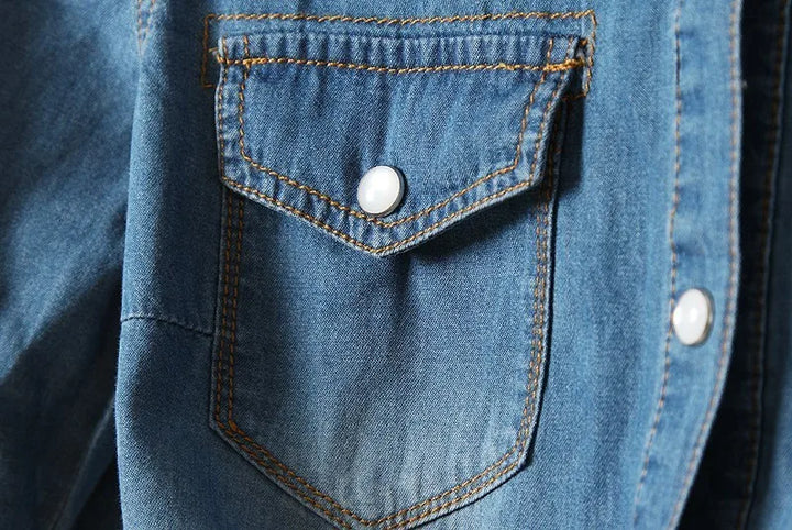 Harper Brooklyn | Denim Crop Top