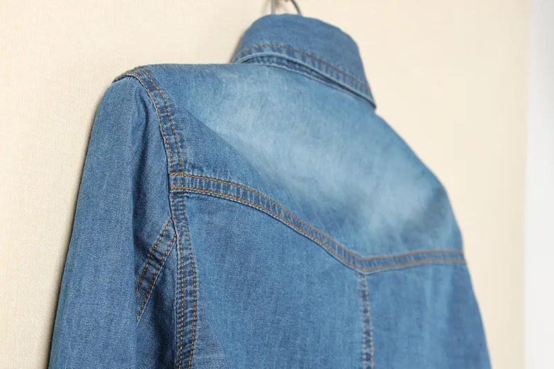 Harper Brooklyn | Denim Crop Top