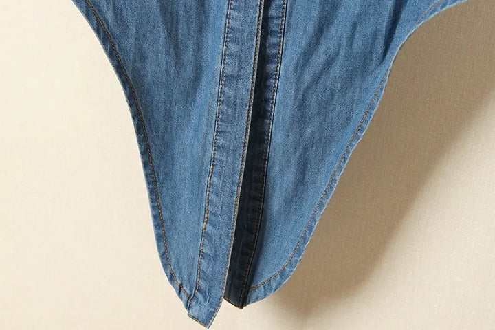 Harper Brooklyn | Denim Crop Top