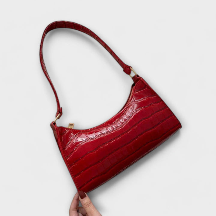 Harper Brooklyn | Shiny Leather Bag