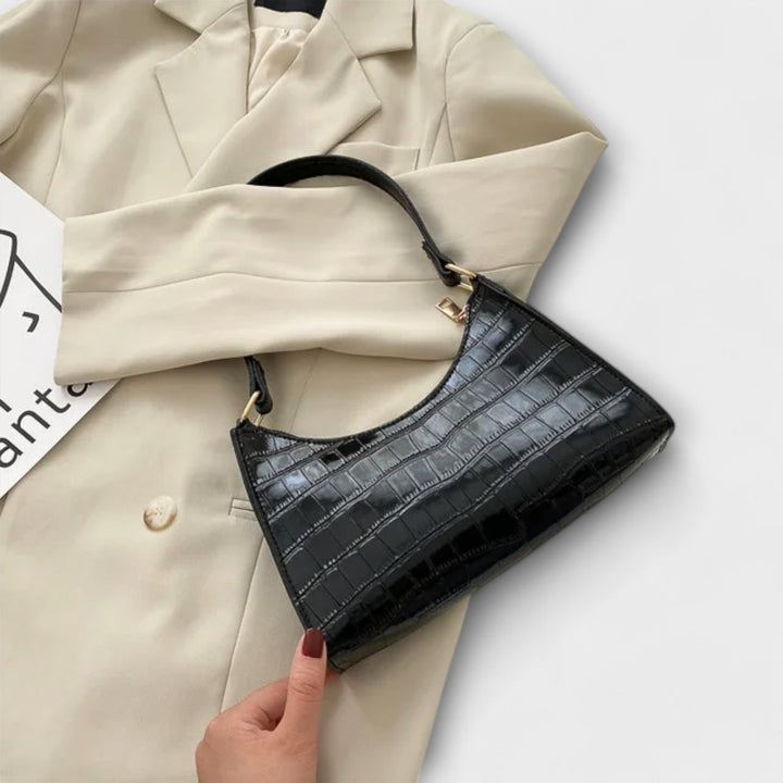 Harper Brooklyn | Shiny Leather Bag