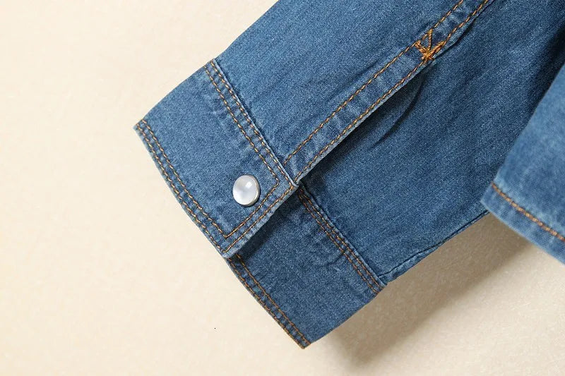 Harper Brooklyn | Denim Crop Top