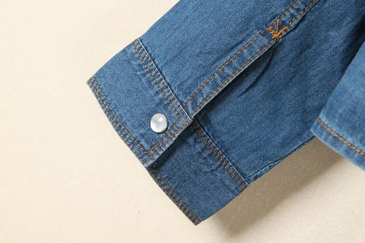 Harper Brooklyn | Denim Crop Top