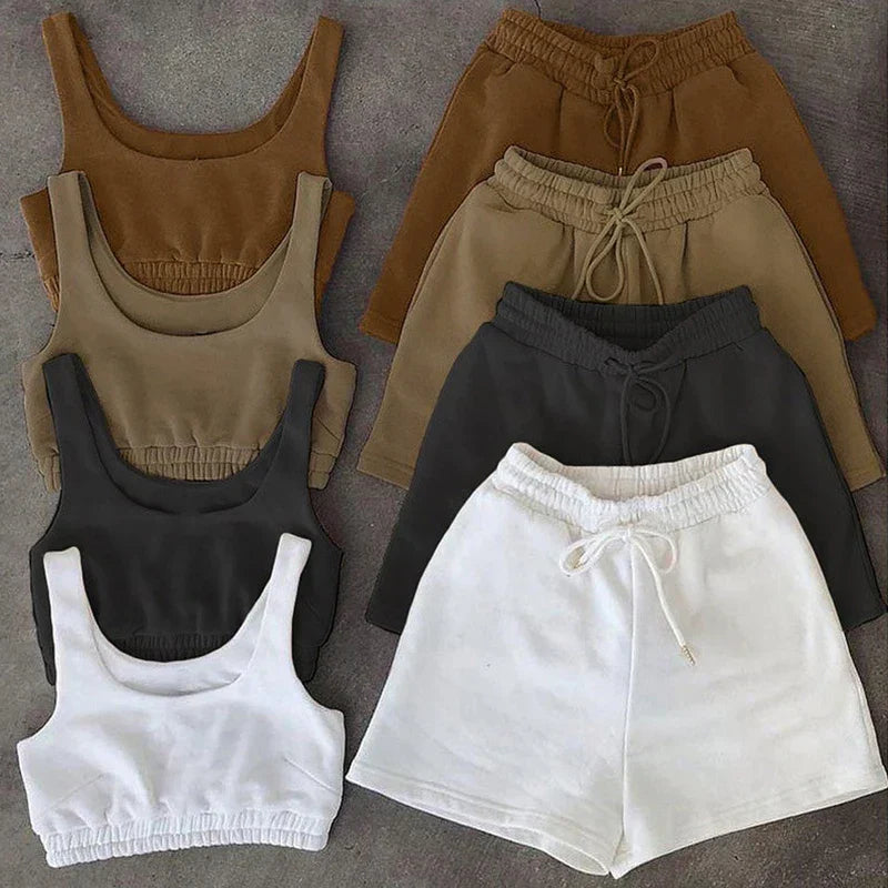 Harper Brooklyn | Crop Top Set