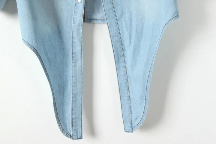 Harper Brooklyn | Denim Crop Top