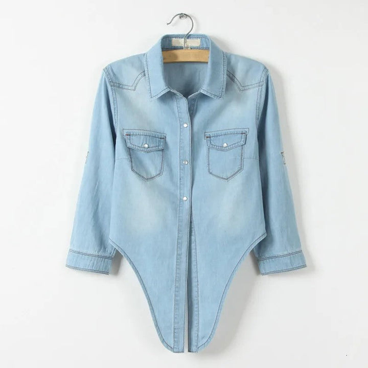 Harper Brooklyn | Denim Crop Top