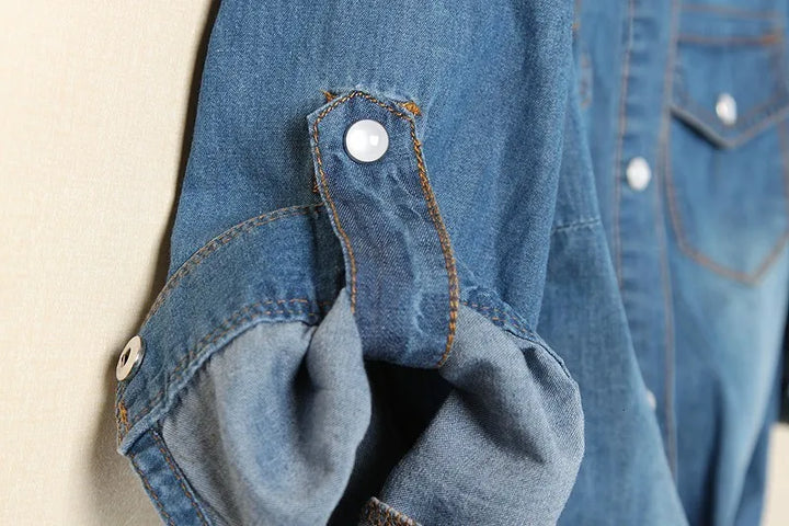 Harper Brooklyn | Denim Crop Top