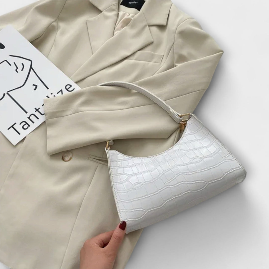 Harper Brooklyn | Shiny Leather Bag