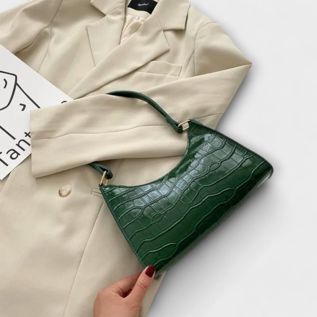 Harper Brooklyn | Shiny Leather Bag
