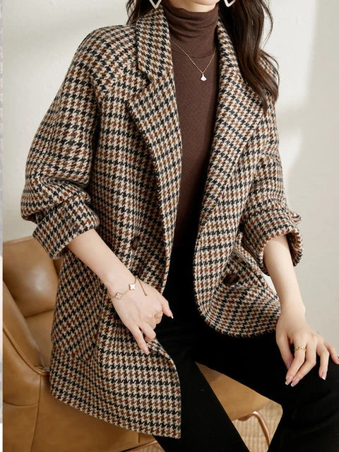 Harper Brooklyn | Women's Blazer, Check