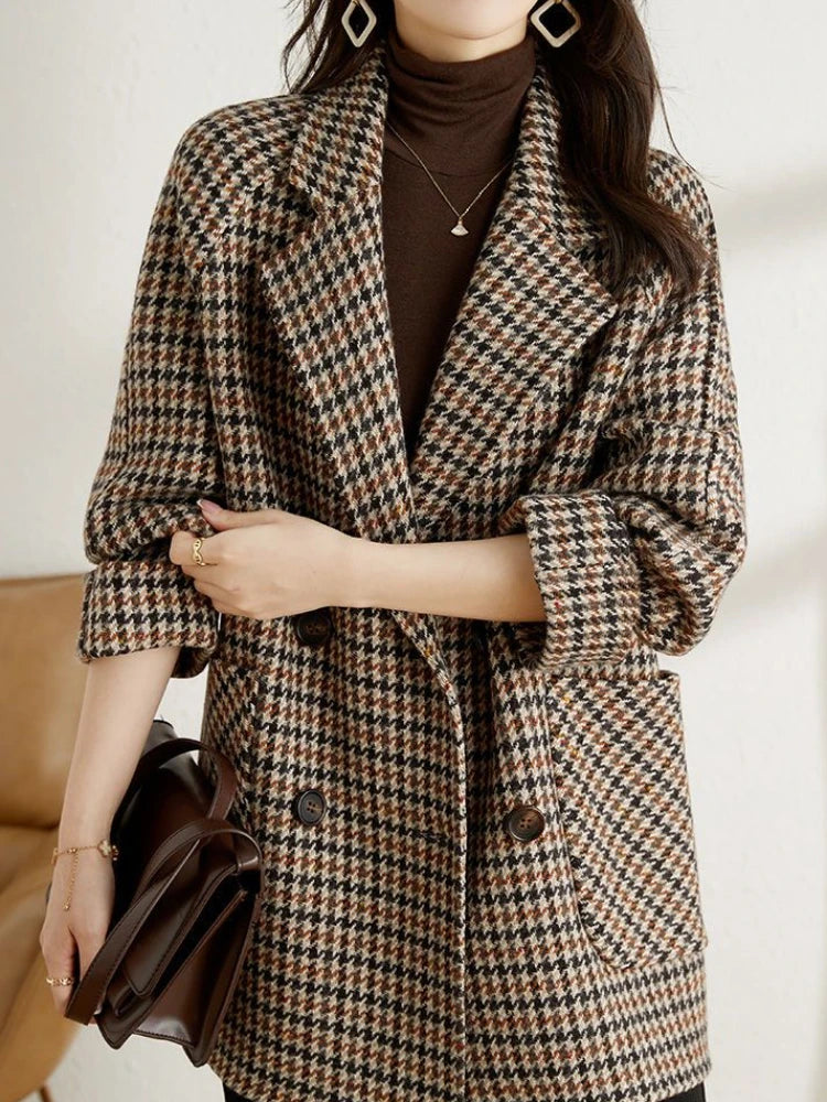 Harper Brooklyn | Women's Blazer, Check