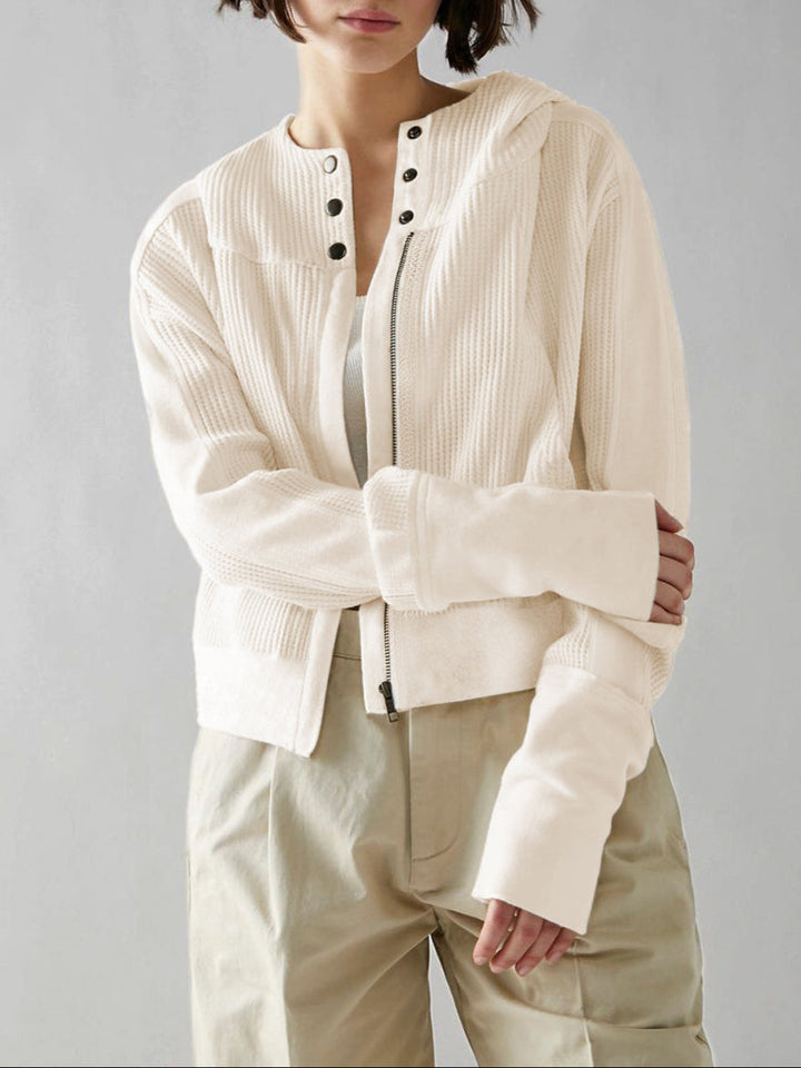 Harper Brooklyn | Waffle Hoodie