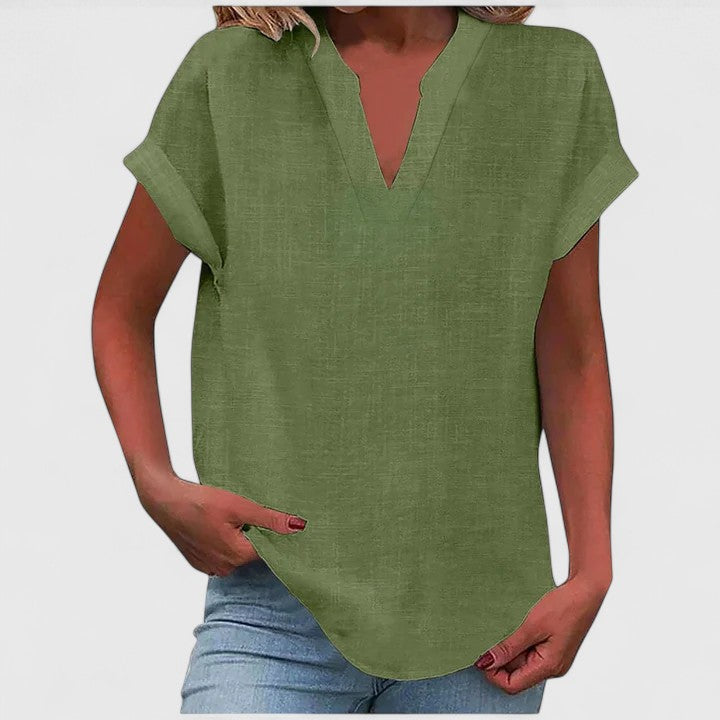 Harper Brooklyn | Blouse, V-Neck, Comfortable