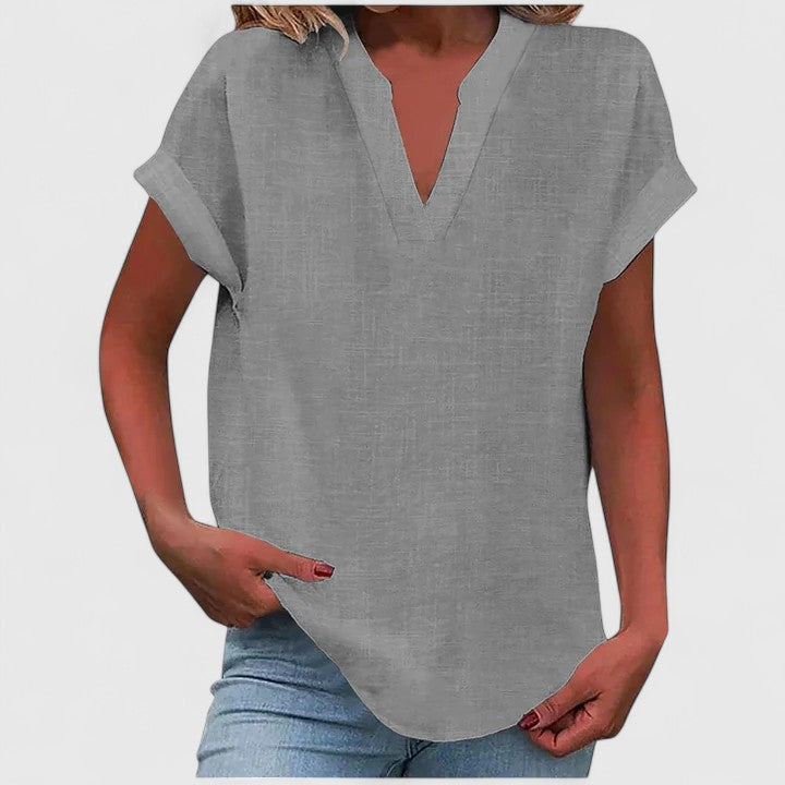Harper Brooklyn | Blouse, V-Neck, Comfortable