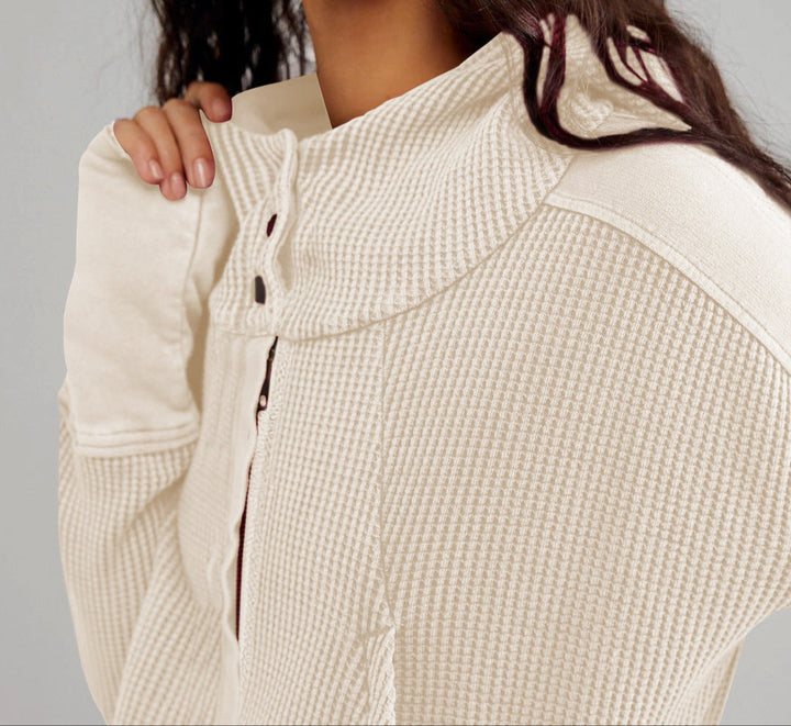 Harper Brooklyn | Waffle Hoodie