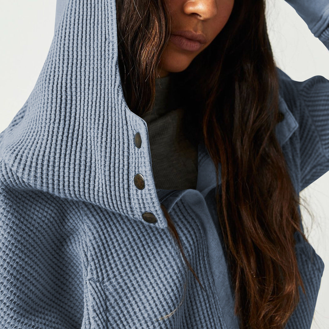 Harper Brooklyn | Waffle Hoodie