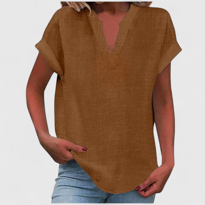 Harper Brooklyn | Blouse, V-Neck, Comfortable