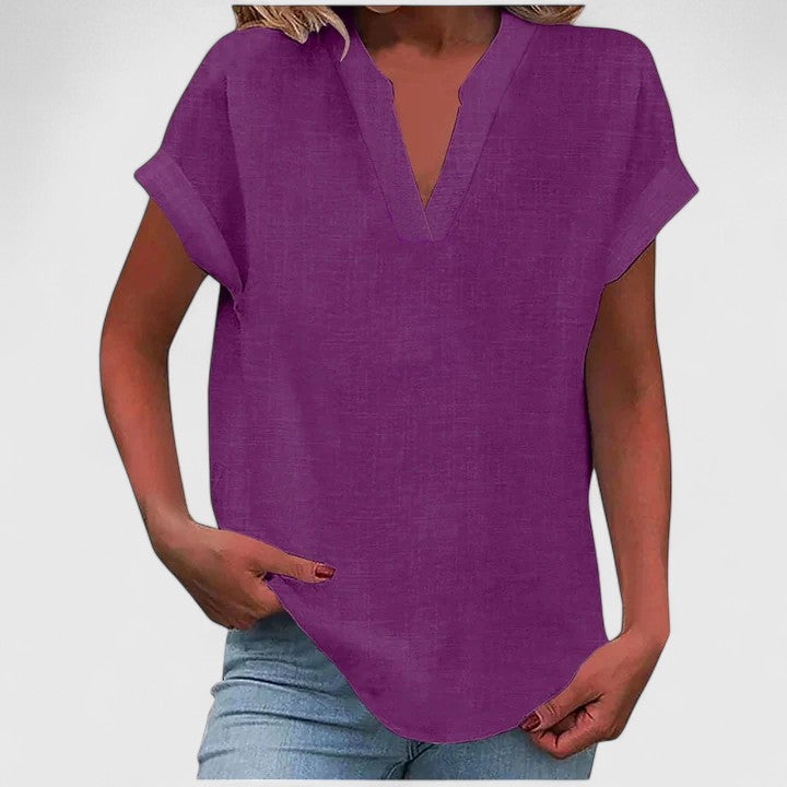 Harper Brooklyn | Blouse, V-Neck, Comfortable