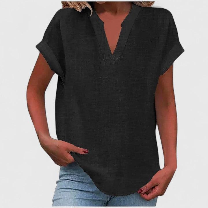 Harper Brooklyn | Blouse, V-Neck, Comfortable