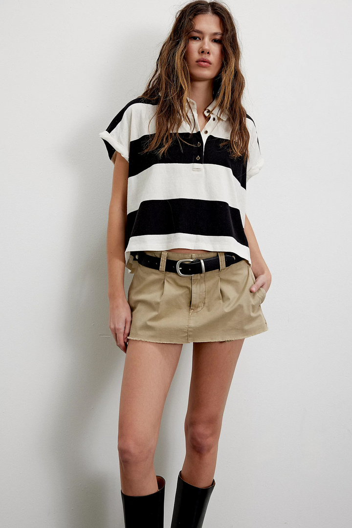Harper Brooklyn | Cropped Polo