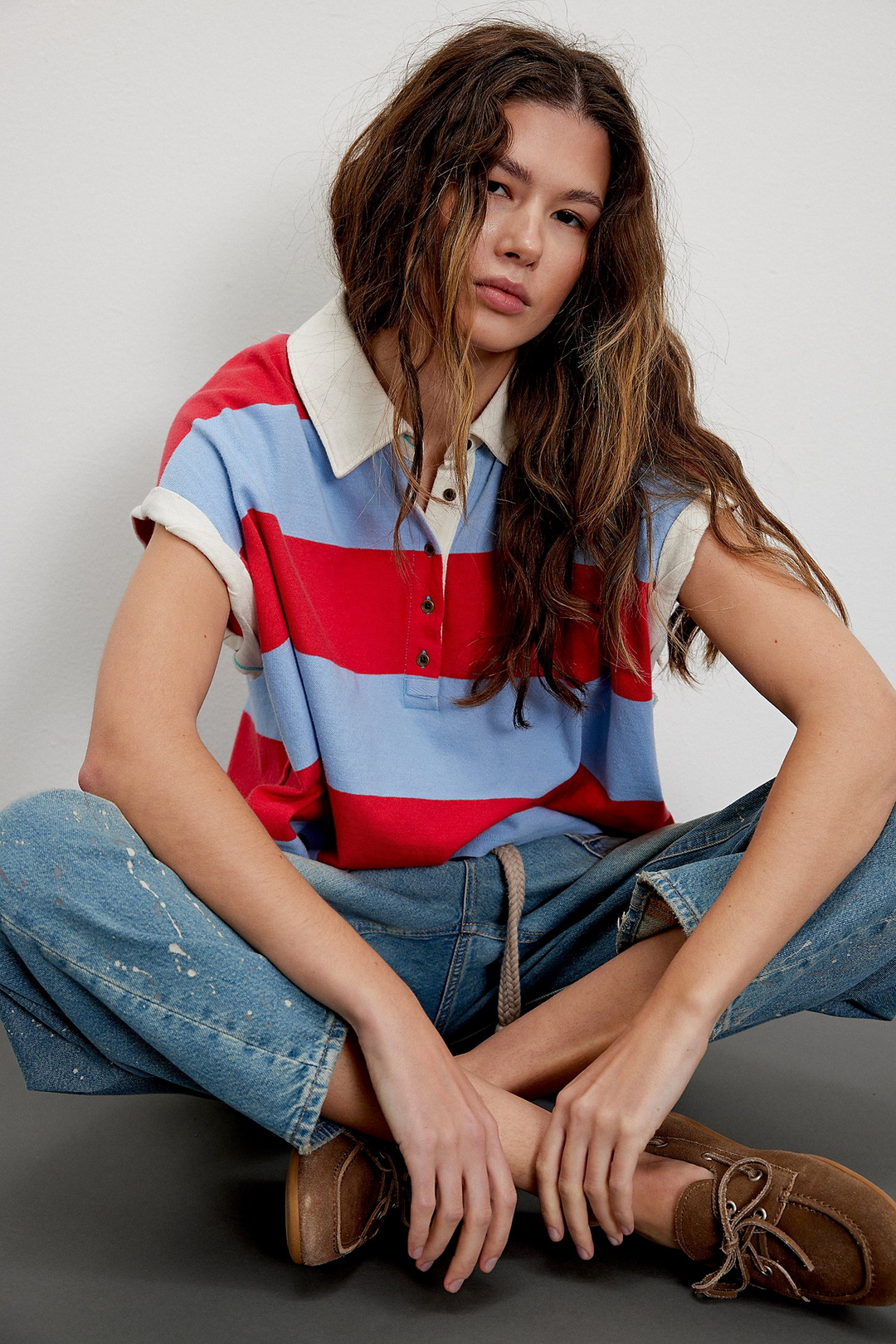 Harper Brooklyn | Cropped Polo