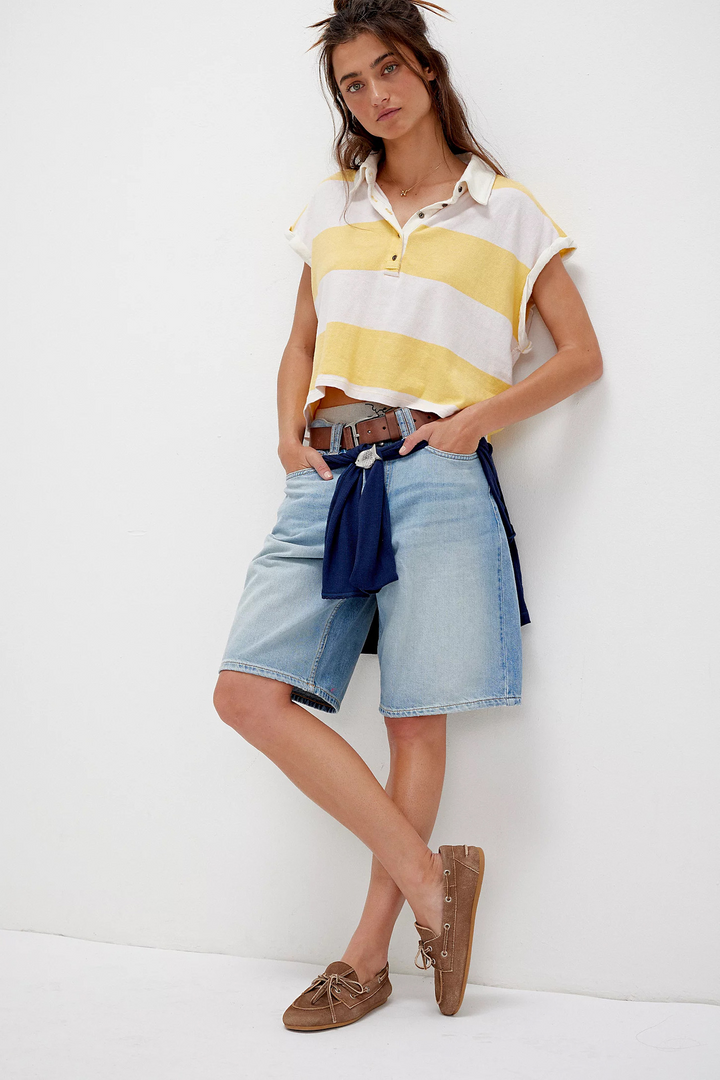 Harper Brooklyn | Cropped Polo