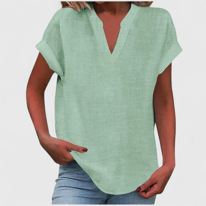Harper Brooklyn | Blouse, V-Neck, Comfortable