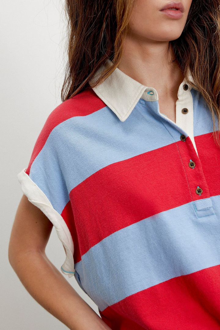 Harper Brooklyn | Cropped Polo
