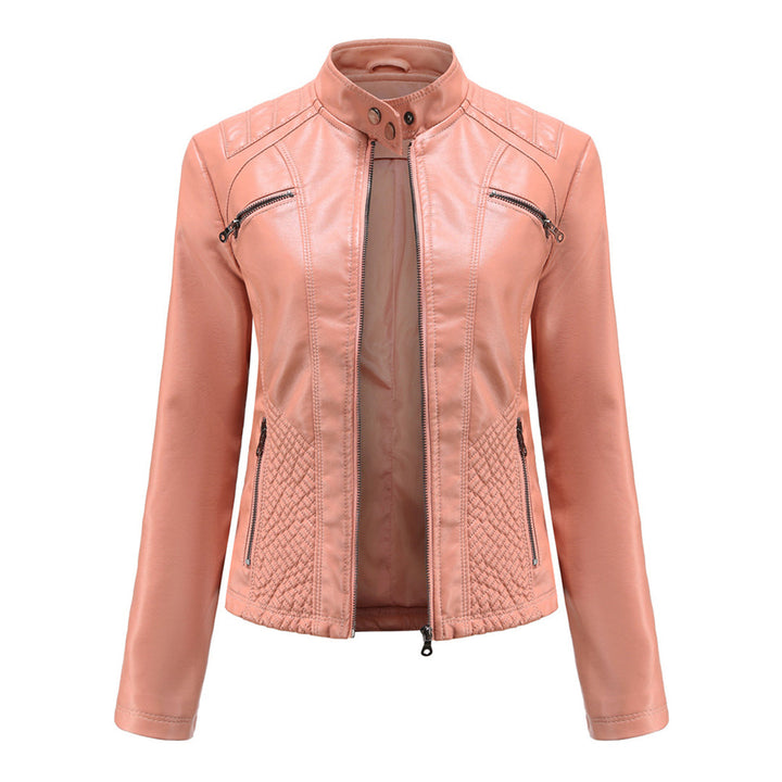 Harper Brooklyn | Women's Zip-up Biker Jacket