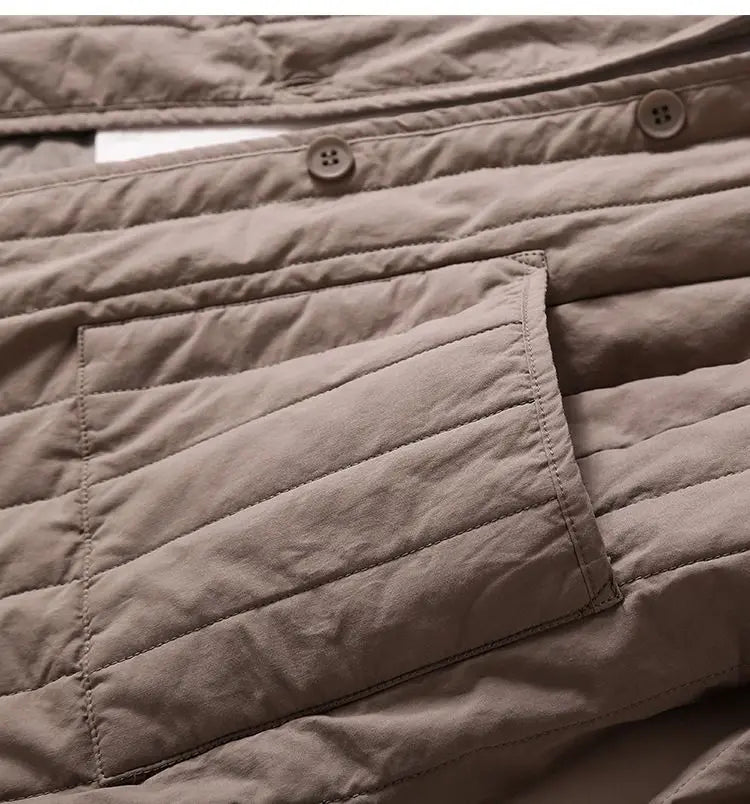 Harper Brooklyn | Quilted Hooded Coat