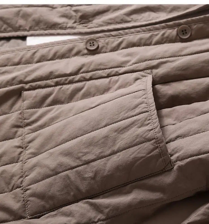 Harper Brooklyn | Quilted Hooded Coat