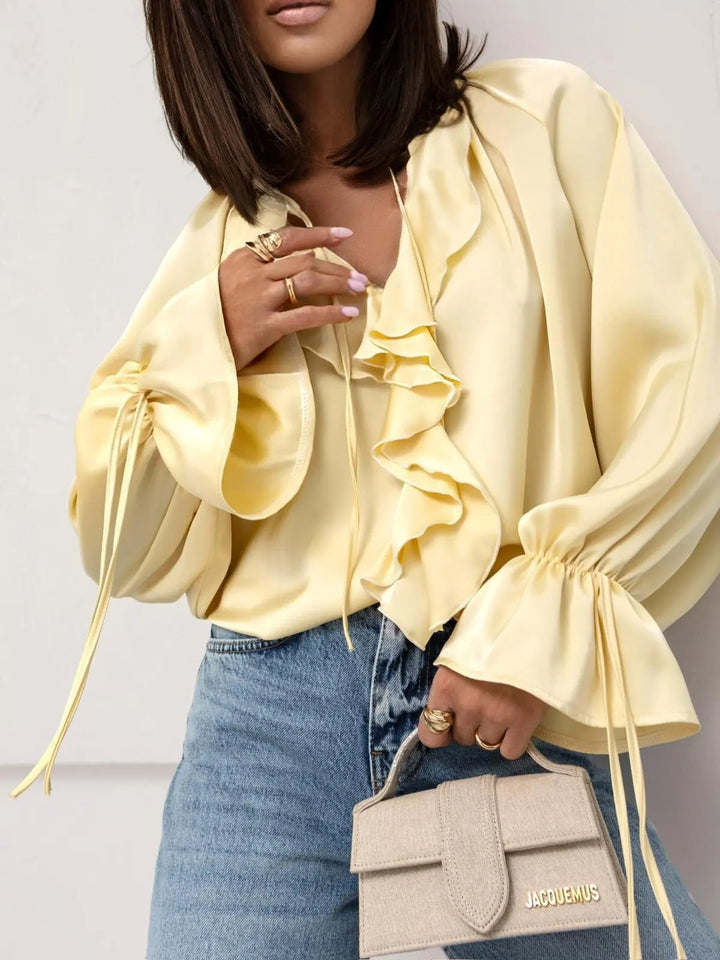 Harper Brooklyn | Satin Blouse