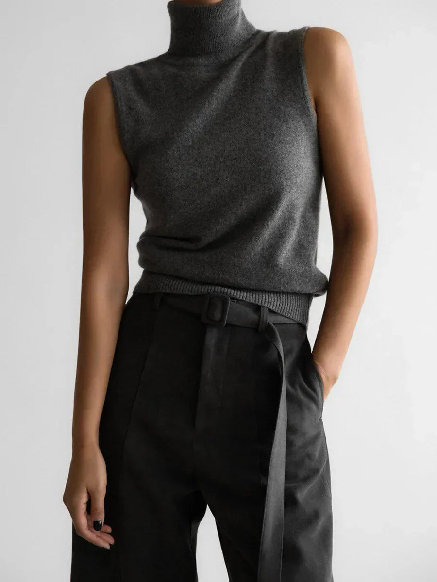 Harper Brooklyn | High-Neck Vest