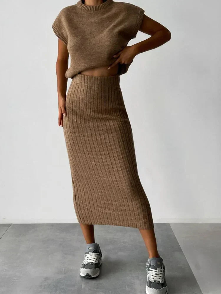 Harper Brooklyn | Rib Sleeveless Set