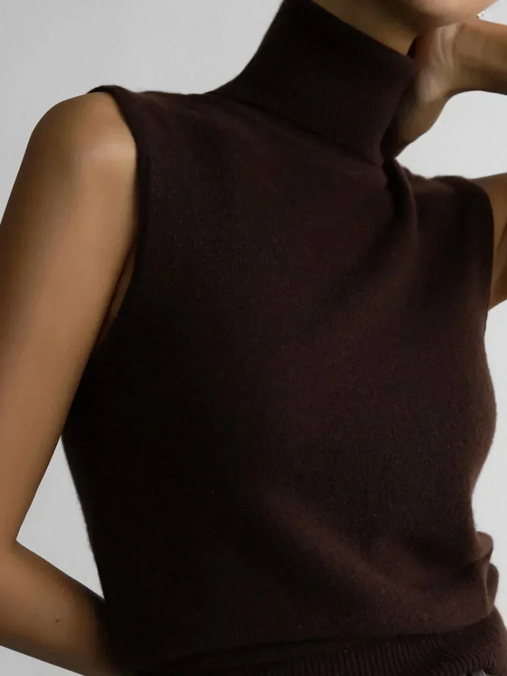 Harper Brooklyn | High-Neck Vest