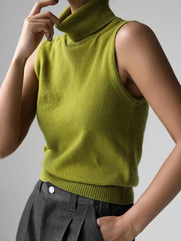 Harper Brooklyn | High-Neck Vest
